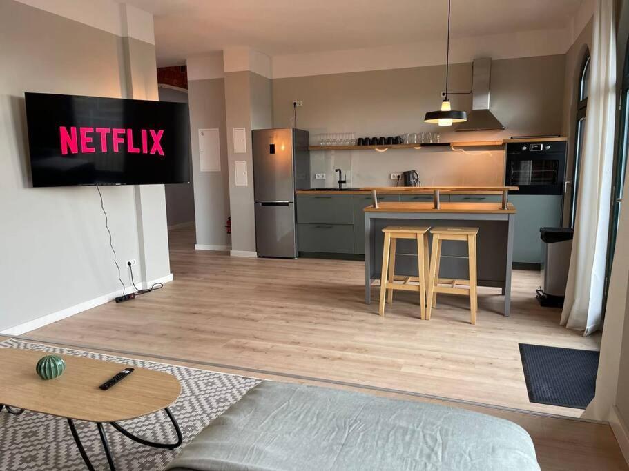 Appartement Loft 7 15Min Hbf 2Br Smart Tv Wifi à Leipzig Extérieur photo